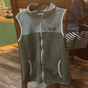 L.L. Bean Women's Quilted Vest in Gray
